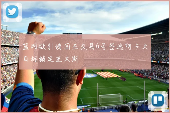篮网欲引诱国王交易6号签选阿卡夫目标锁定里夫斯